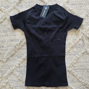 NEW Corewear Men's Black Coremax Undershirt Short Sleeve Top Sz XL with tags